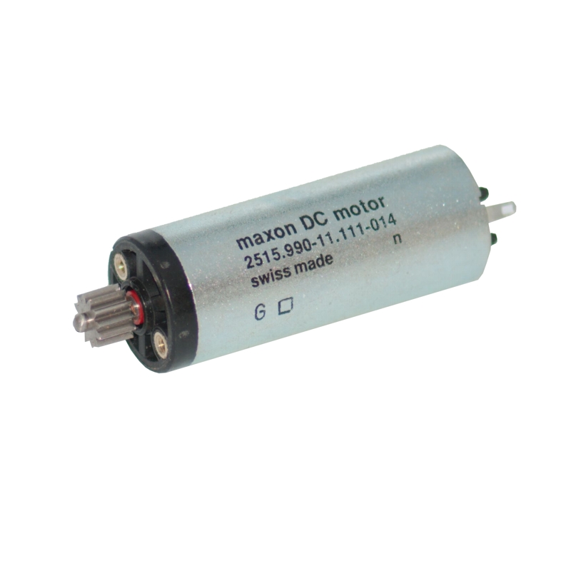 Maxon-Präzisions-DC-Motor 2515.990-111mit Ritzel, Edelstahlbürsten