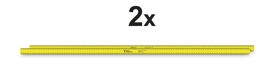 Magnetics Magnetlineal 100 cm 2-er Set