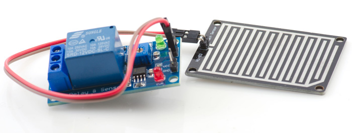 Leaf Wetness Regensensor Relais, DC 12V Feuchteregler Wettermelder Modul Automatisches Bewässerungsmodul Leaf Wetness Regensensor Relais, DC 12V Feuchteregler Wettermelder Modul Automatisches Bewässerungsmodul