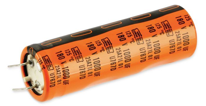 Hochvolt-Elko, 1000 µF/180 V