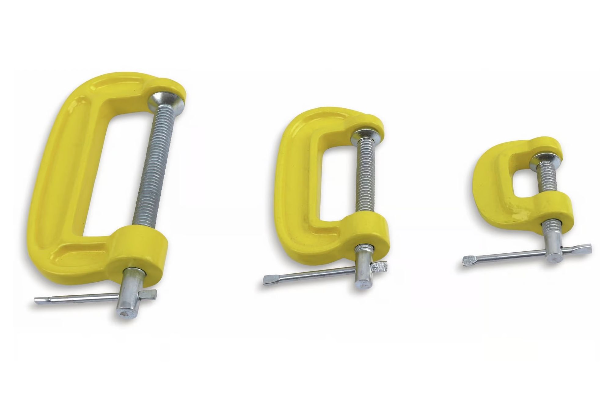 C Schraubzwingen Set SG8345, 3-teilig