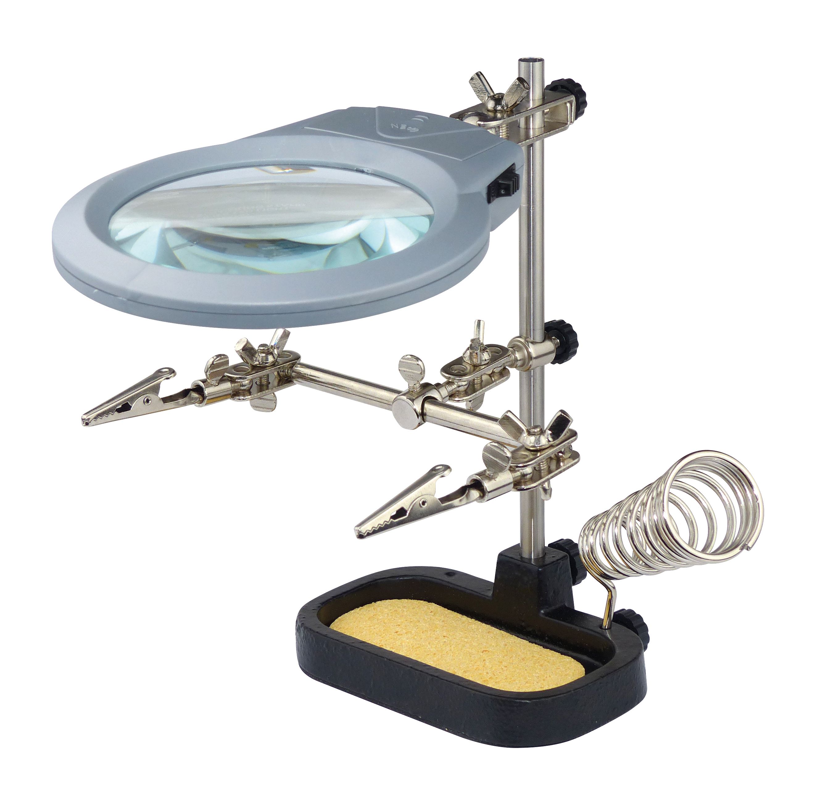 Helfende Hand mit Lupe Profiversion