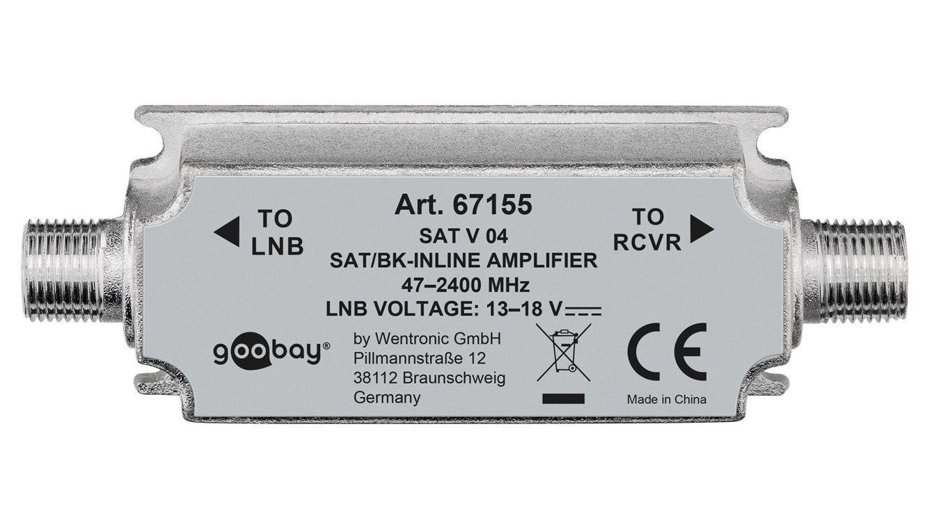 SAT/BK-Antennenverstärker 47 MHz - 2400 MHz
