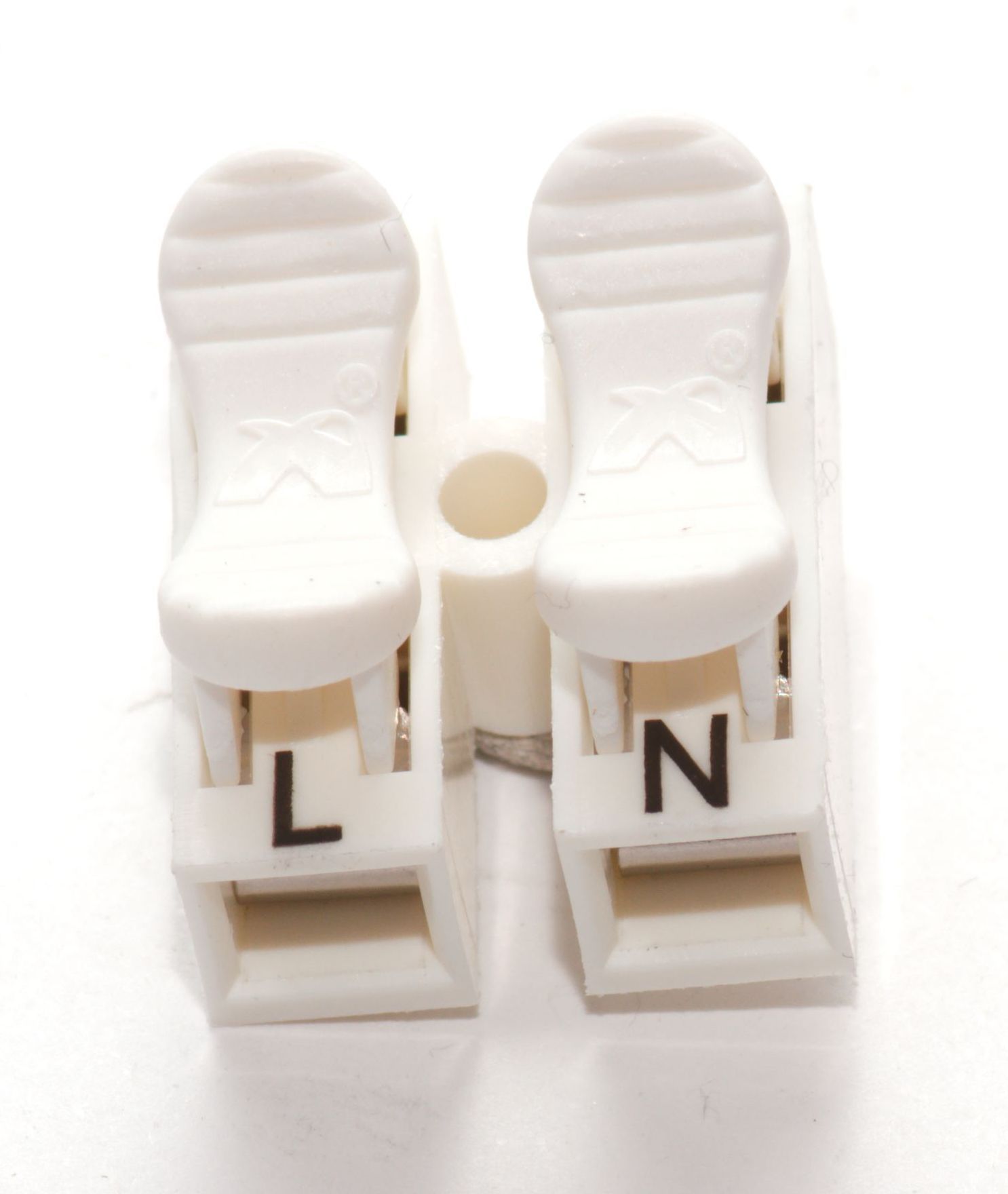 Lüsterklemme mit Betätigungshebel, 0,5-2,5mm², max. 8A