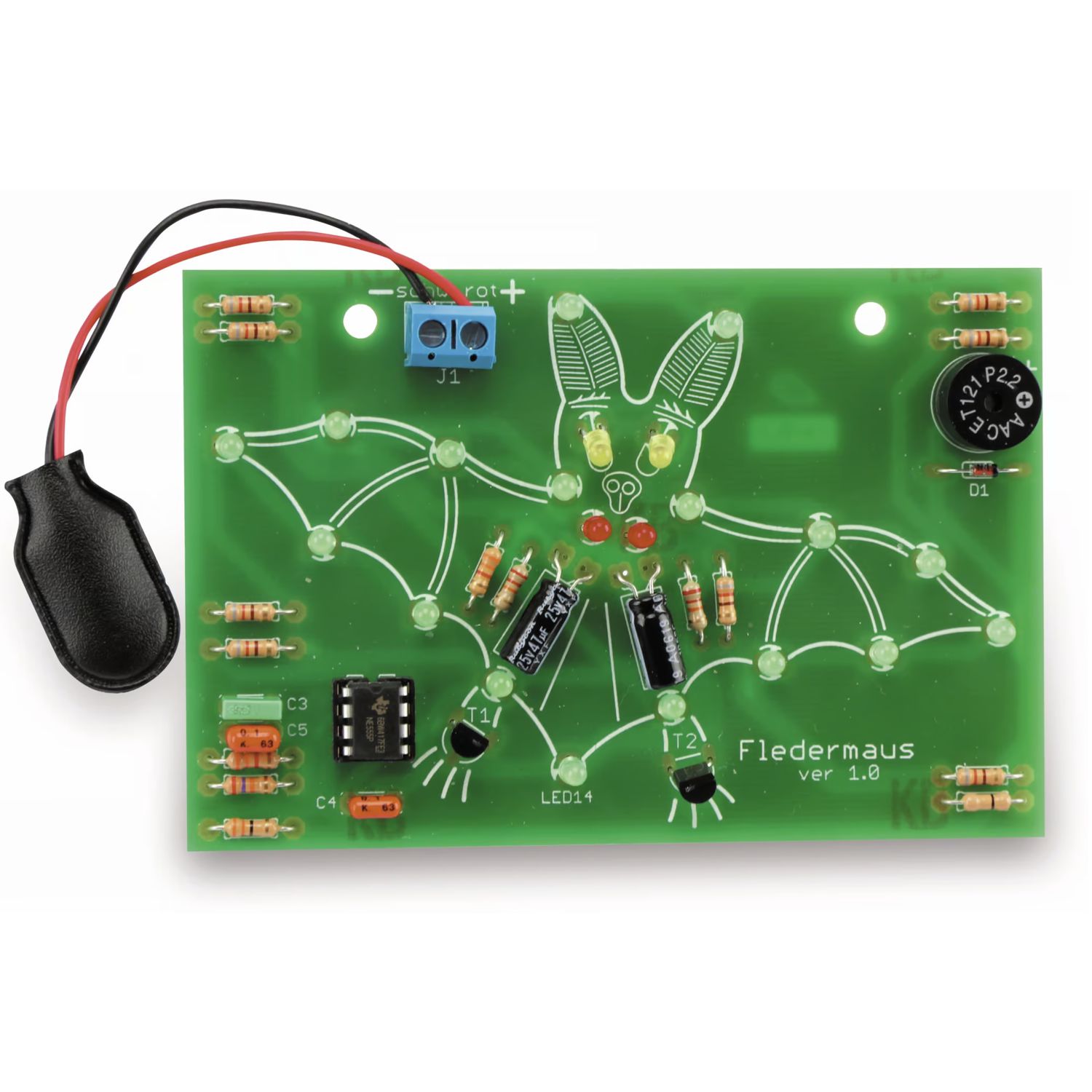 Bausatz piepsende Fledermaus, V1.0