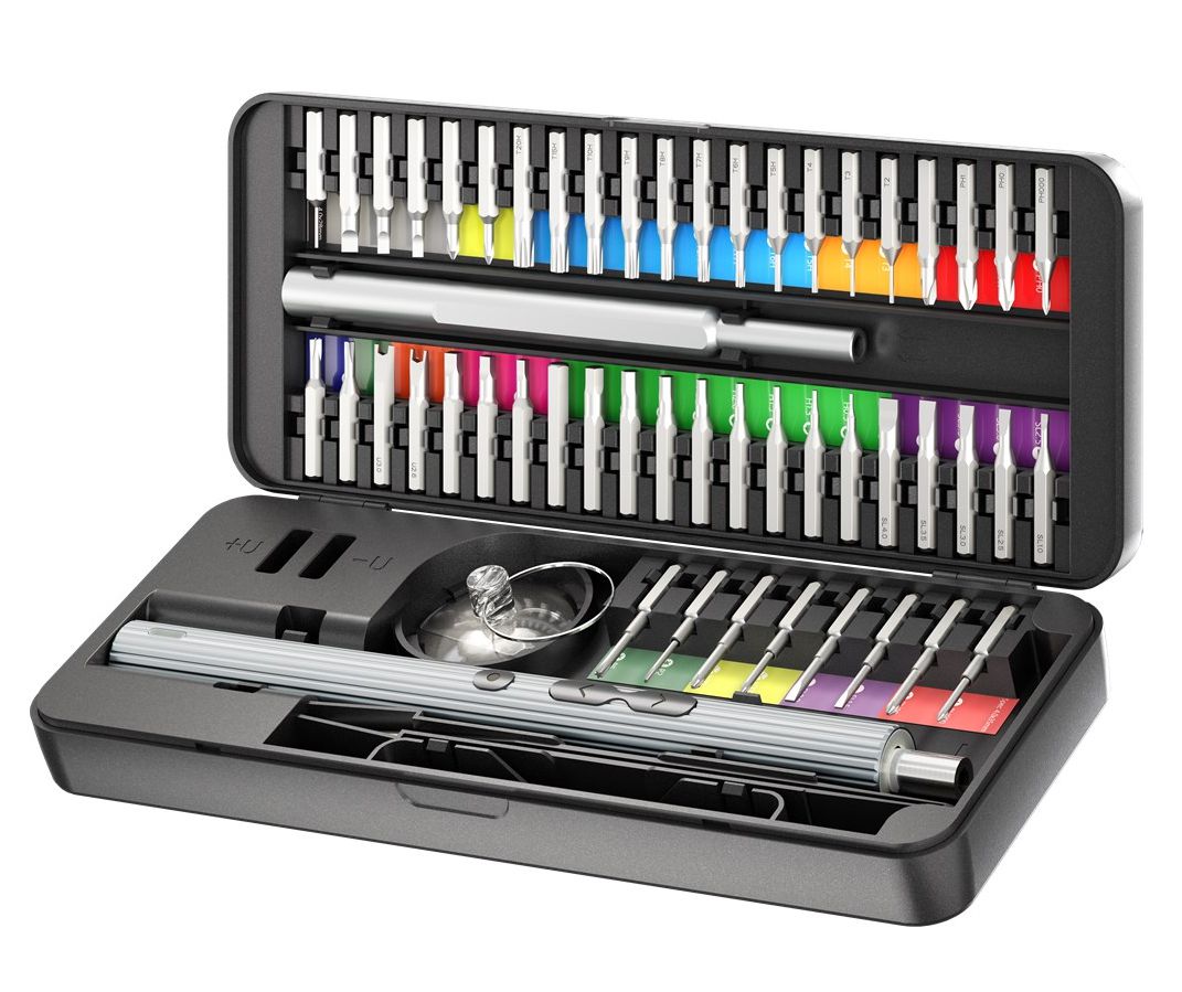 58in1 Elektrischer Schraubendreher mit 50-tlg. Präzisions-Bitsatz