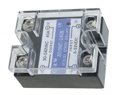 Solid State Relais Eingang 3 - 32 V DC Ausgang 30 - 240 V AC 40 A