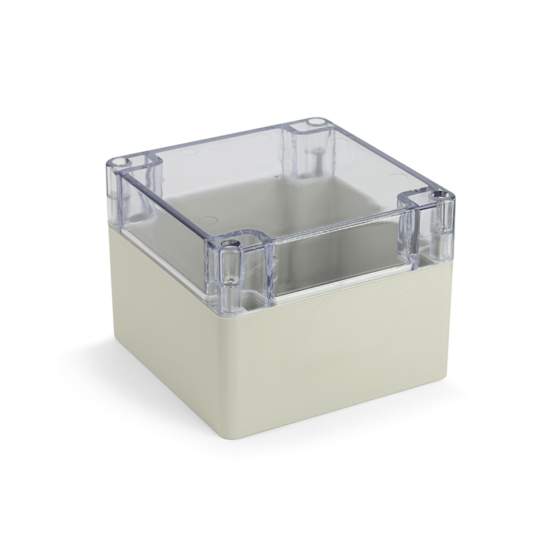 Modulgehäuse ABS 120 x 120 x 90 mm mit transparentem Deckel