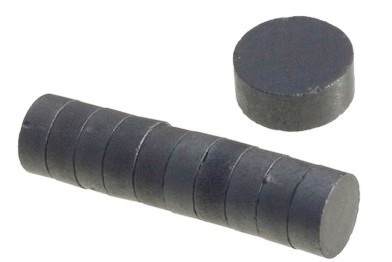Rundmagnete 12x5 mm, 10er Pkg.