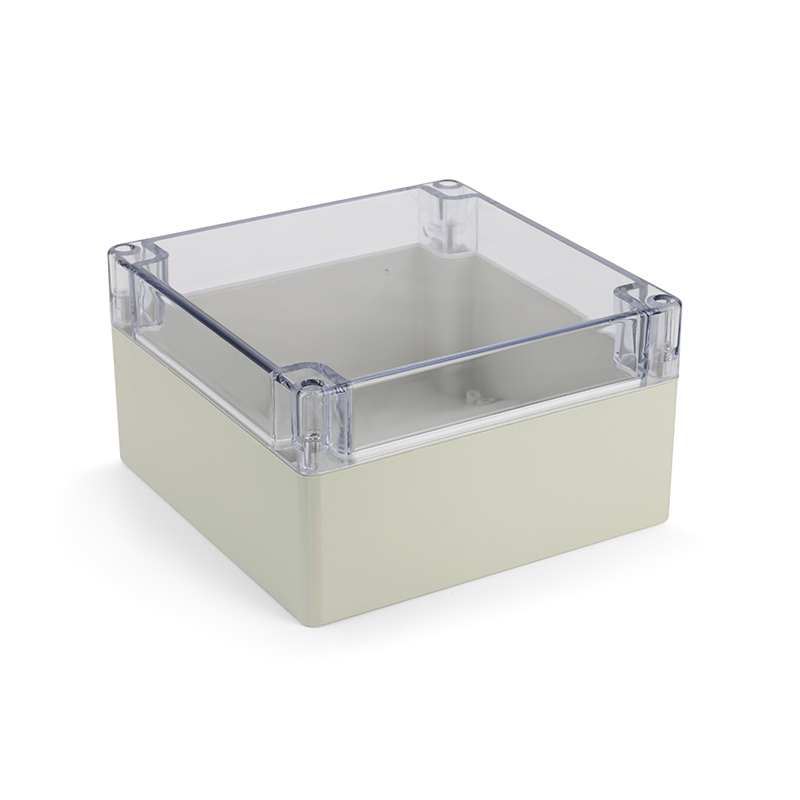 Modulgehäuse ABS 160 x 160 x 90 mm mit transparentem Deckel