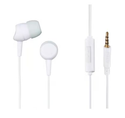 HAMA In-Ear Kopfhörer Kooky, kabelgebunden, weiß
