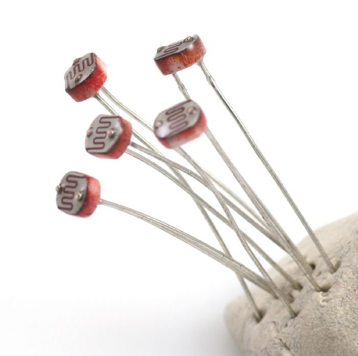 Fotowiderstand LDR5516 5 mm, 5 Stück