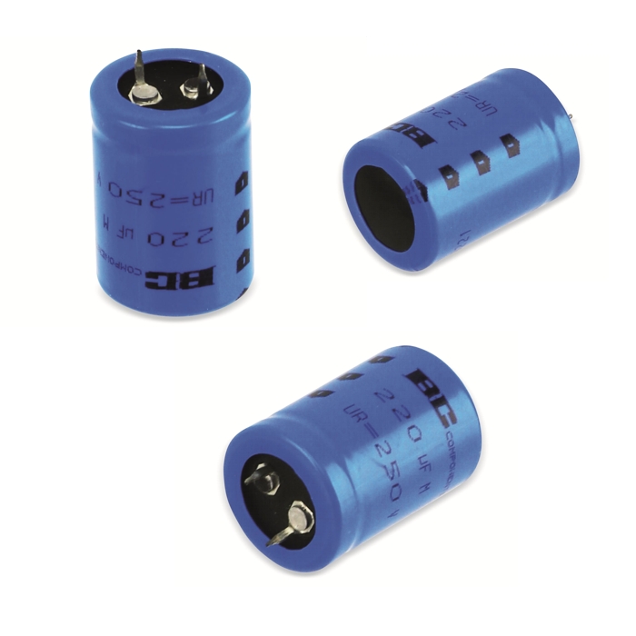 Elko 220µF/250V, radial, 85°C, RM10