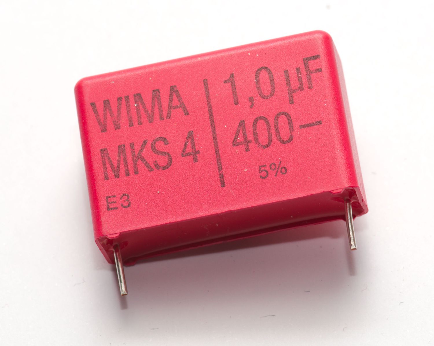 WIMA Folienkondensator, MKS4, 1UF, 400V-