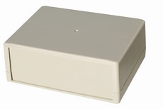 ABS-Gehäuse 250x180x75 hellgrau