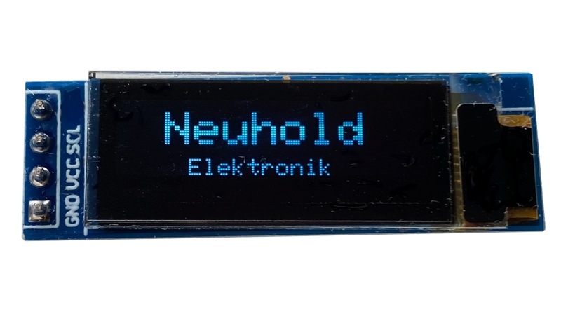 I²C OLED Display 128x32 SSD1306