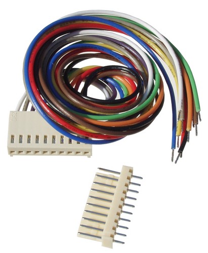 Platinensteckverbindersatz 10-polig, vertikal