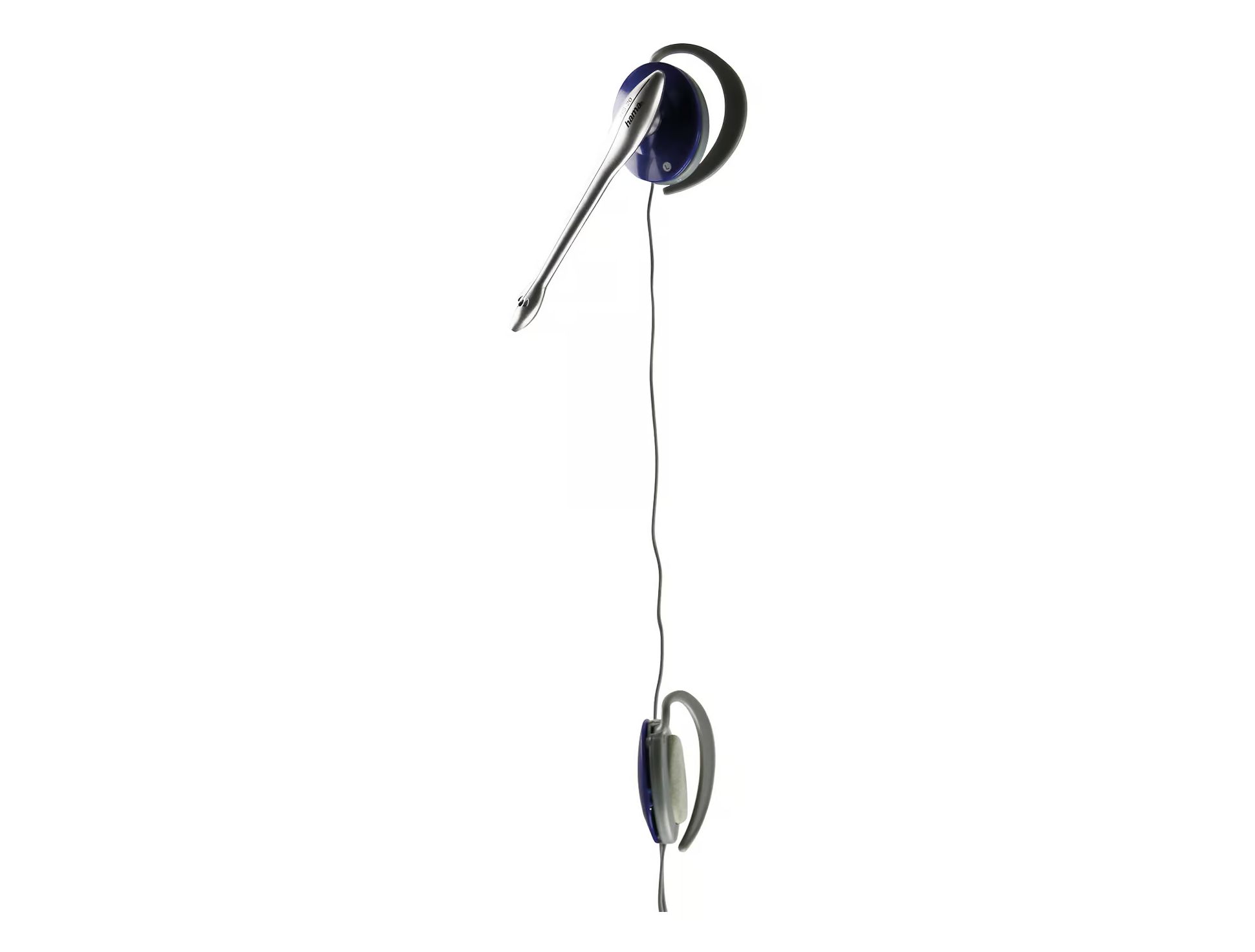 HAMA Headset HS-20 Clip On mit Kabelfernbedienung