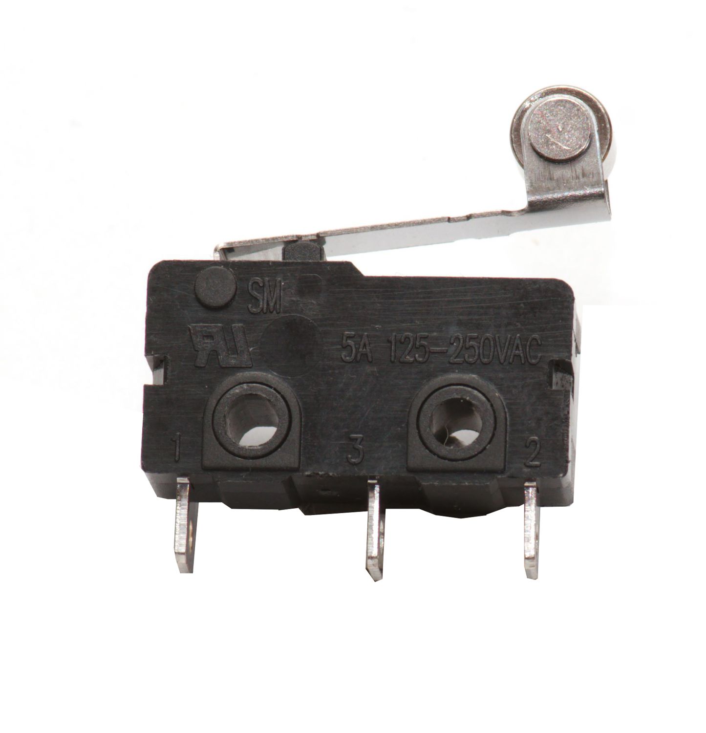 Mikroschalter- Zippy, 5A/250V~ mit Rollen-Hebel, 3 Stück