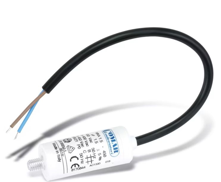 COMAR Motorkondensator, 30 µF, 450V, 6,3mm 