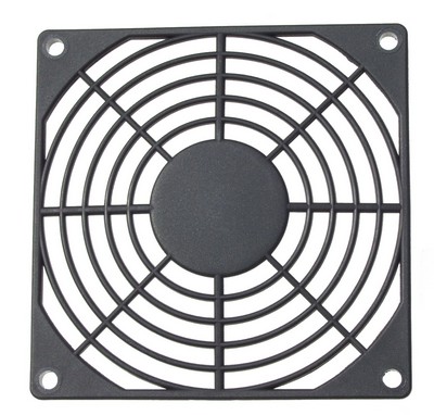 Schutzgitter aus ABS-Kunststoff für Lüfter 120x120 mm