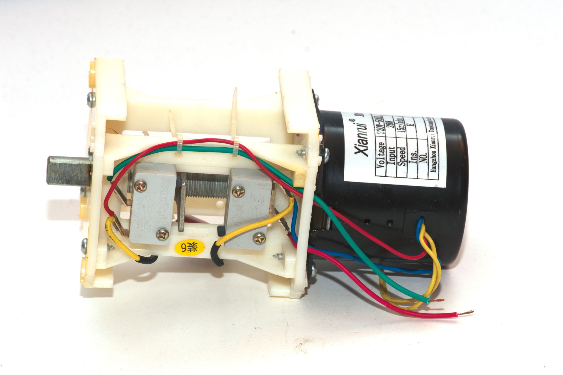 Leinwand-Motor "R15" 230V, 15Upm