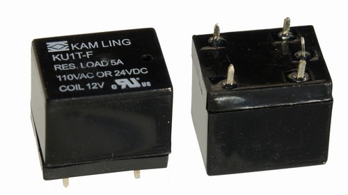 Printrelais 1-polig UM Spule 12V=