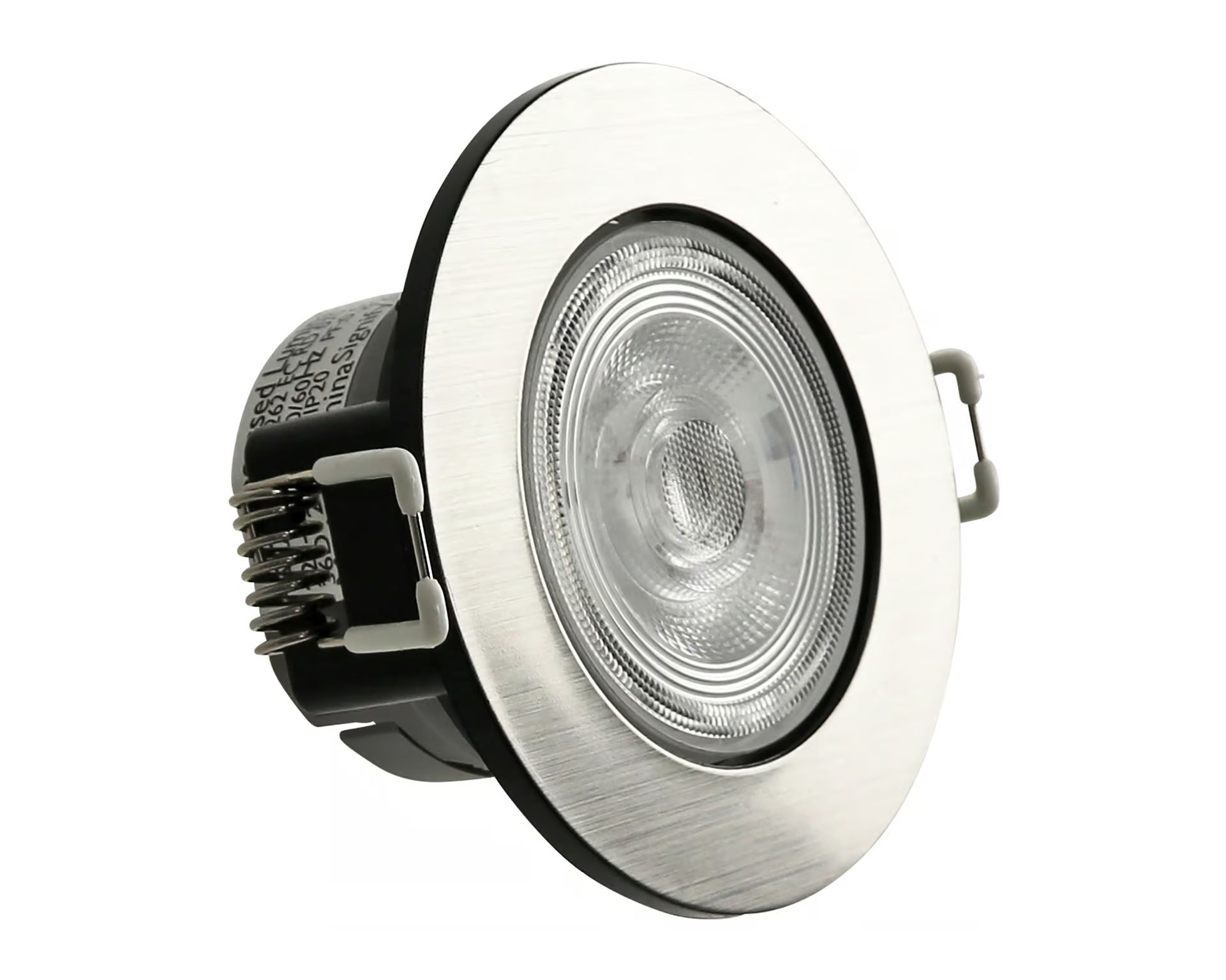PHILIPS LED-Einbauleuchte, TARAGON, 380lm, 4,5W, 2700K, silber