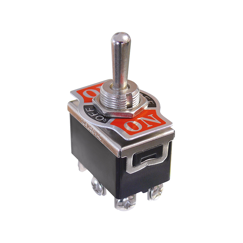 Einbau Kippschalter 2-polig UM Mittelstellung Aus