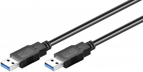USB 3.0 SuperSpeed Kabel 3,0 m Stecker A auf Stecker A