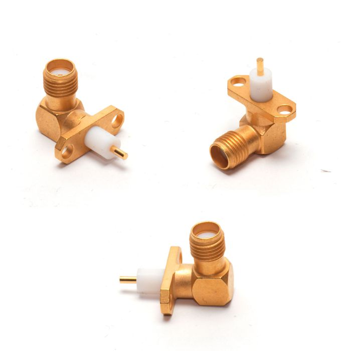 RADIALL SMA Winkel Einbaubuchse