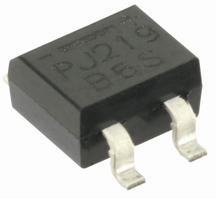 SMD-Gleichrichter B6S 600 V/0,8 A