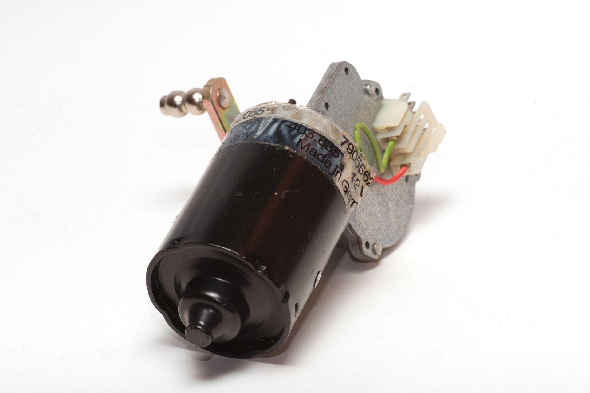 Hochwertiger, laufruhiger Motor mit Schneckenrad-Getriebe 12 V