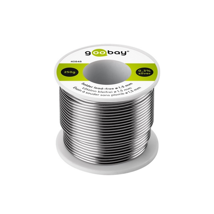 Lötzinn bleifrei; ø 1,5 mm, 250 g