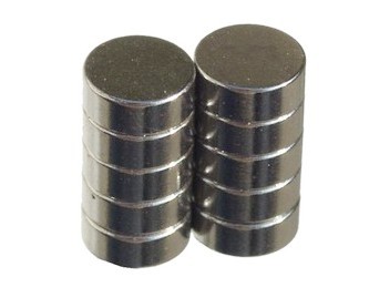 Neodymium-Magnete 8x3 mm, 10er Pkg.