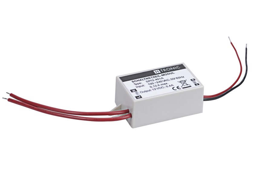 Schaltnetzteil-Modul 12V DC 0,4A, bedrahtete Version