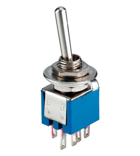 Sub-Miniatur Kippschalter 2-polig UM