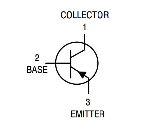 BC557B 5er Pkg. PNP 45V 0,1A 0,5W B:220-475 TO92