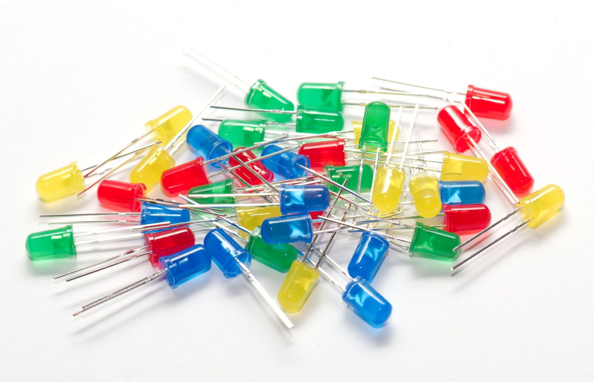 LED-Sortiment 4-Farben je 10 Stück