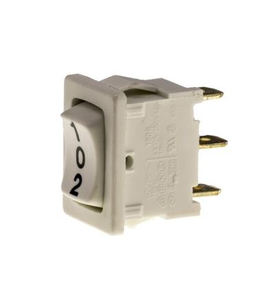 Wippenschalter 1-polig UM mit Mittelstellung 0