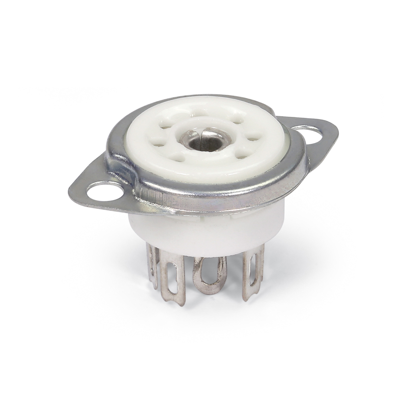 Röhrensockel 7-Pin mit Lötfahne