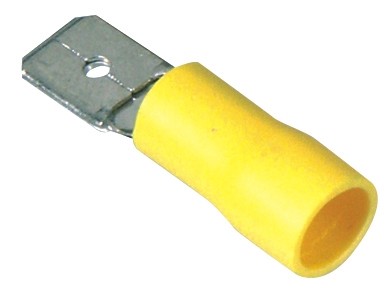 Flachstecker 6,3 mm, 10 Stück