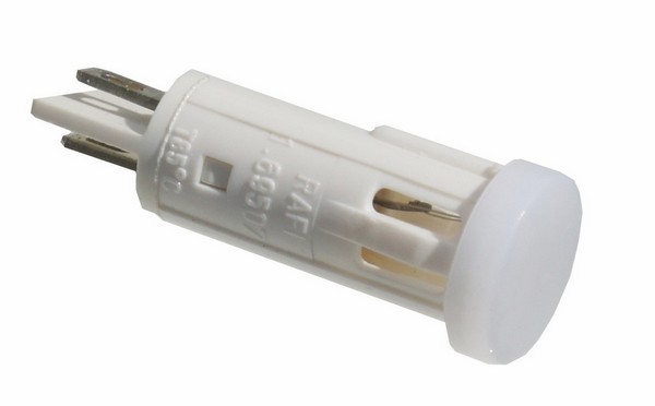 Signalleuchte mit Glühlampe 24V/30 mA, rund