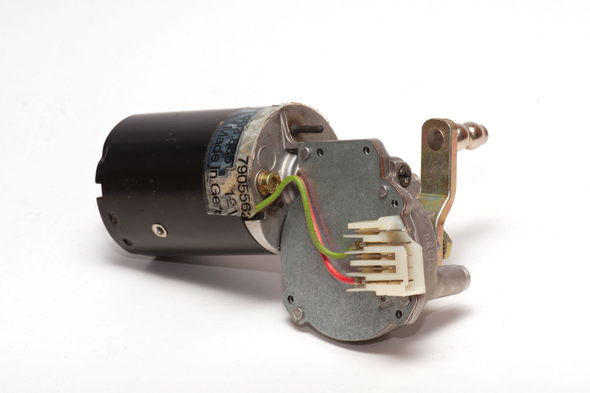 Hochwertiger, laufruhiger Motor mit Schneckenrad-Getriebe 12 V