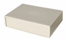 ABS-Gehäuse 190x140x50 hellgrau